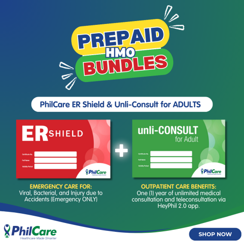 PhilCare Unli-Consult Adults and ER Shield